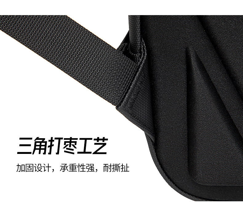 New Business Backpack for Men, Waterproof Backpack, Large Capacity, Multi-Functional Anti-Theft Computer Bag for Business Trips, Light Luxury Style for Commuting