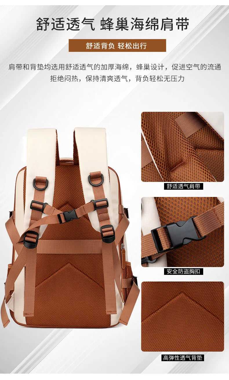 Travel Backpack Men Women Multifunctional Backpack Teenage School Backpack Laptop Backpack Travel Lightweight Luggage Bag