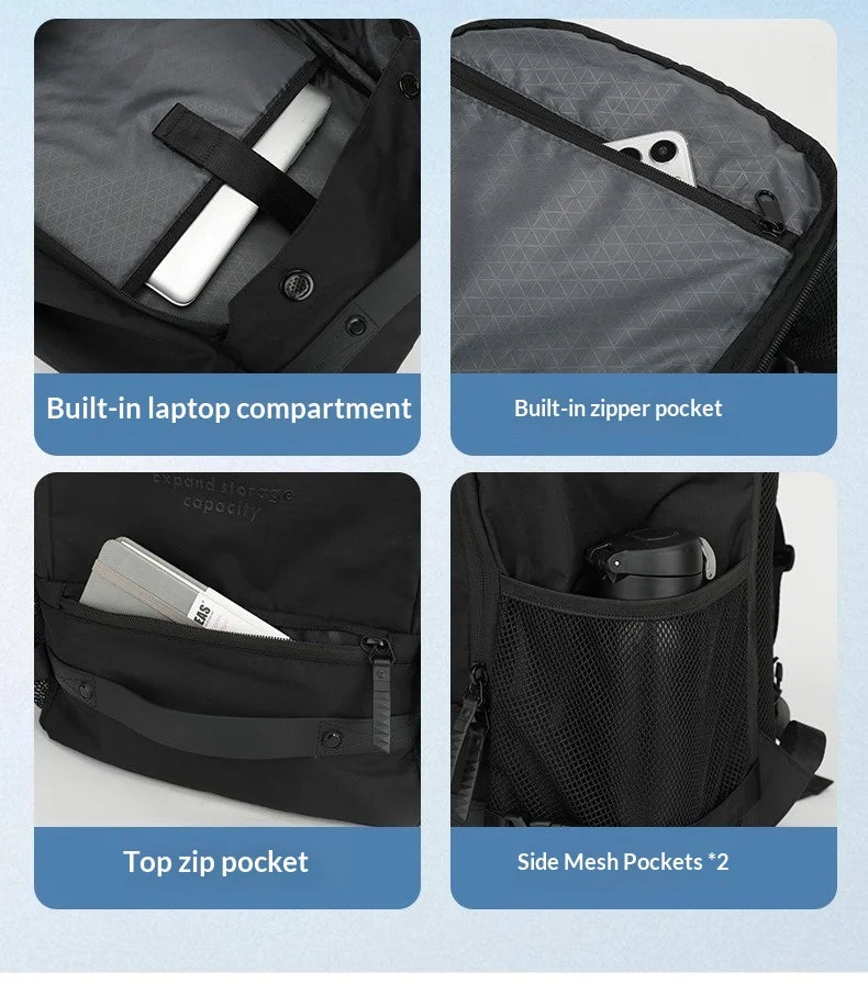 Travel Backpack for Men Women Large Carry On Backpack Personal Item Bag Airline Approved 17 inch Laptop Backpack Business Bag